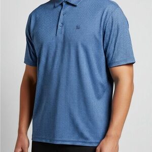 Men’s Peter Millar plaid polo Sz L